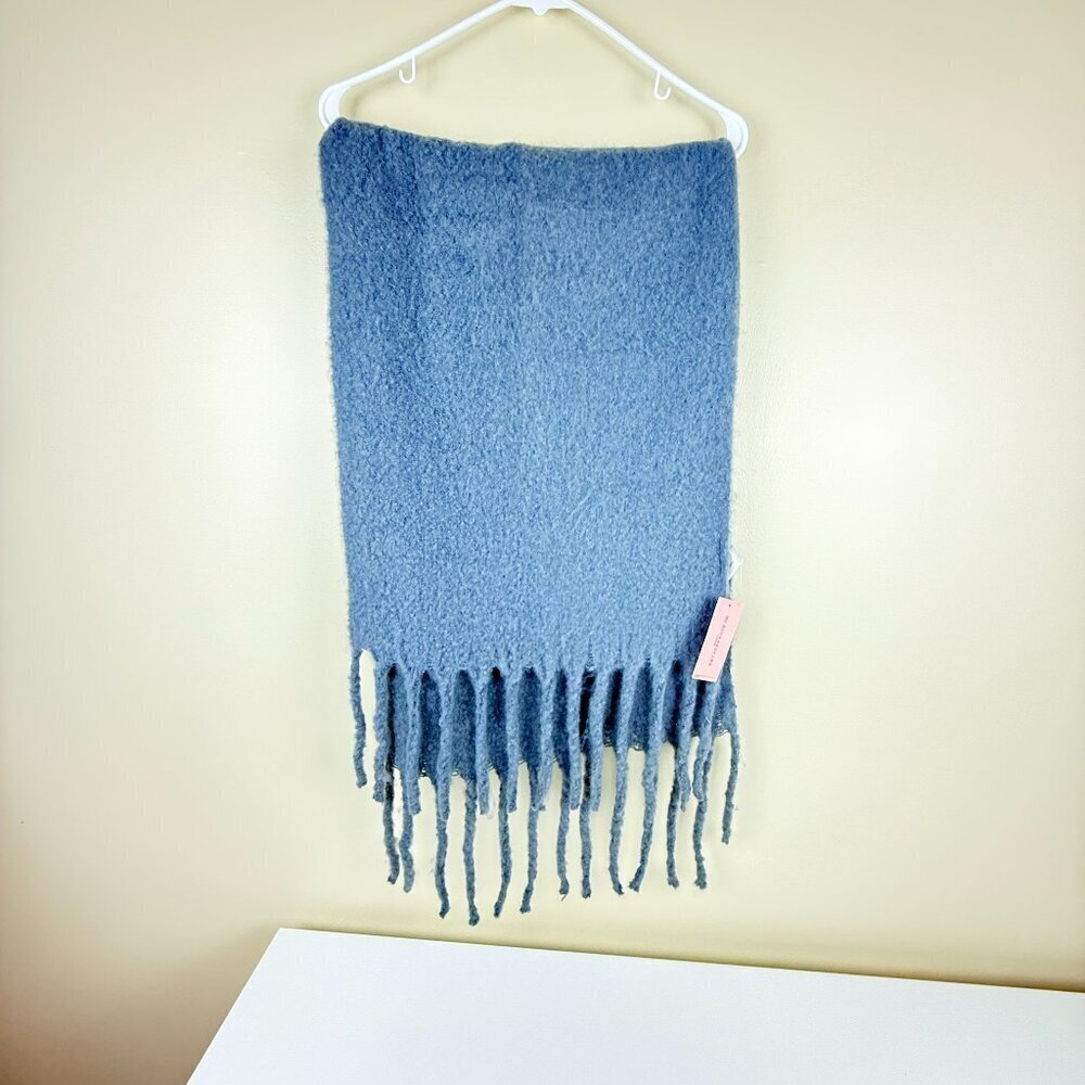 NWT My Accessories London Super Soft Chuncky Blanket Oversized Fringed Scarf